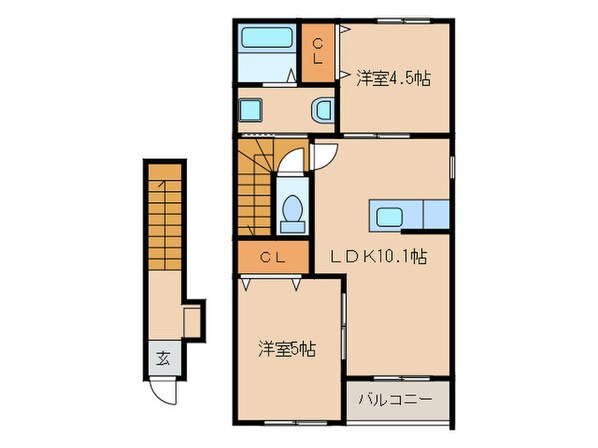 エクシール赤池の物件間取画像